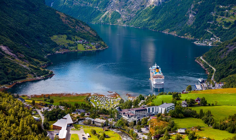 Campingplatz Norwegen Motorhome